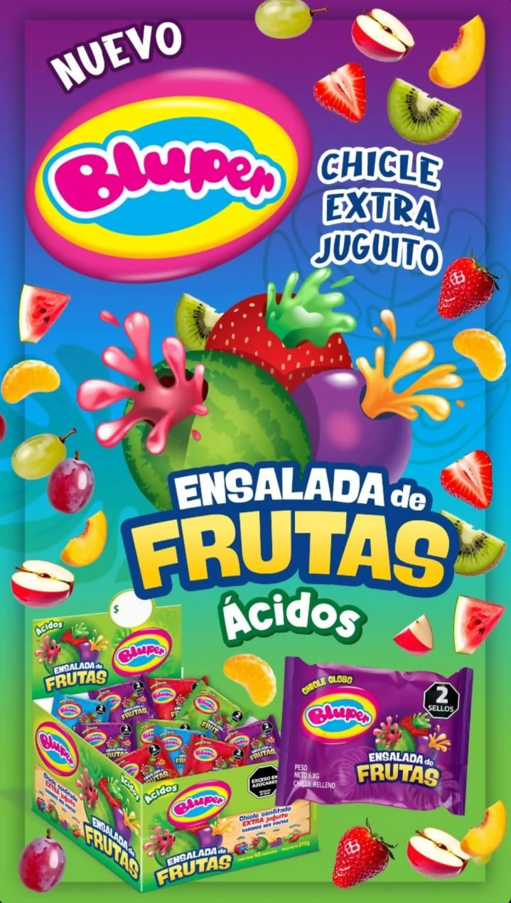 Chicles - golosinas variadas